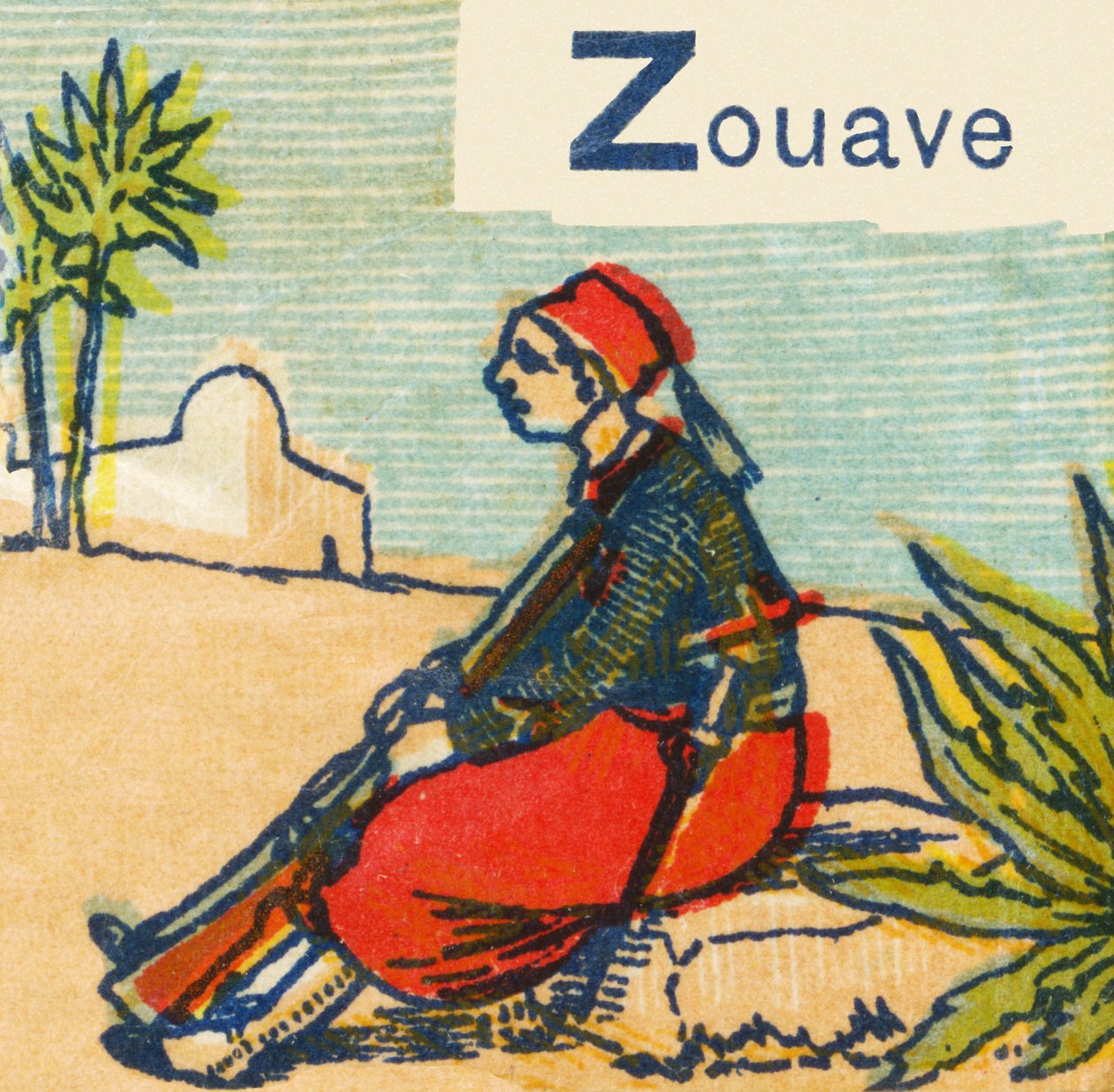 Z as Zouave de Unknown artist