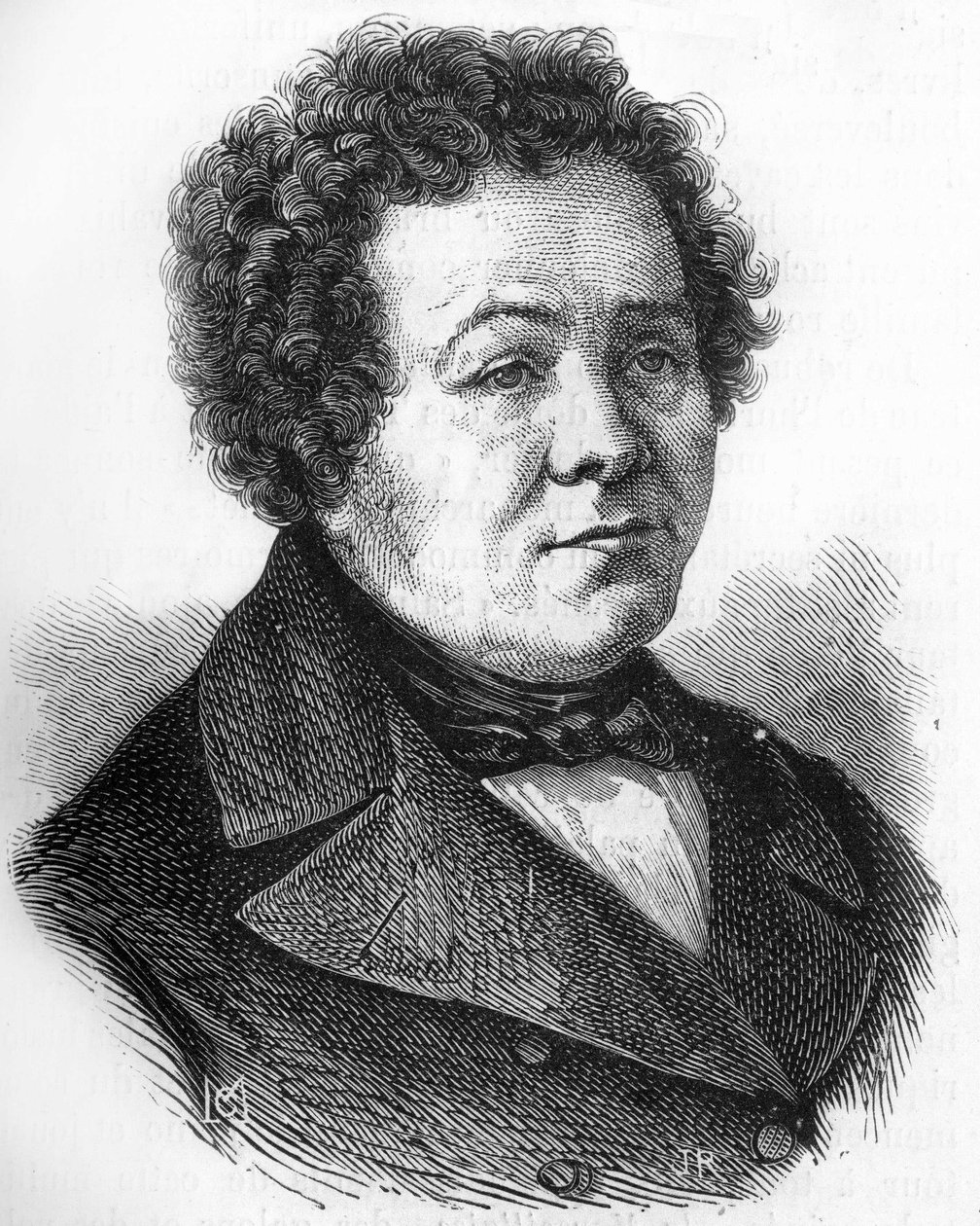 Retrato de Adolphe Crémieux (1796-1880), político francês. de Unknown artist