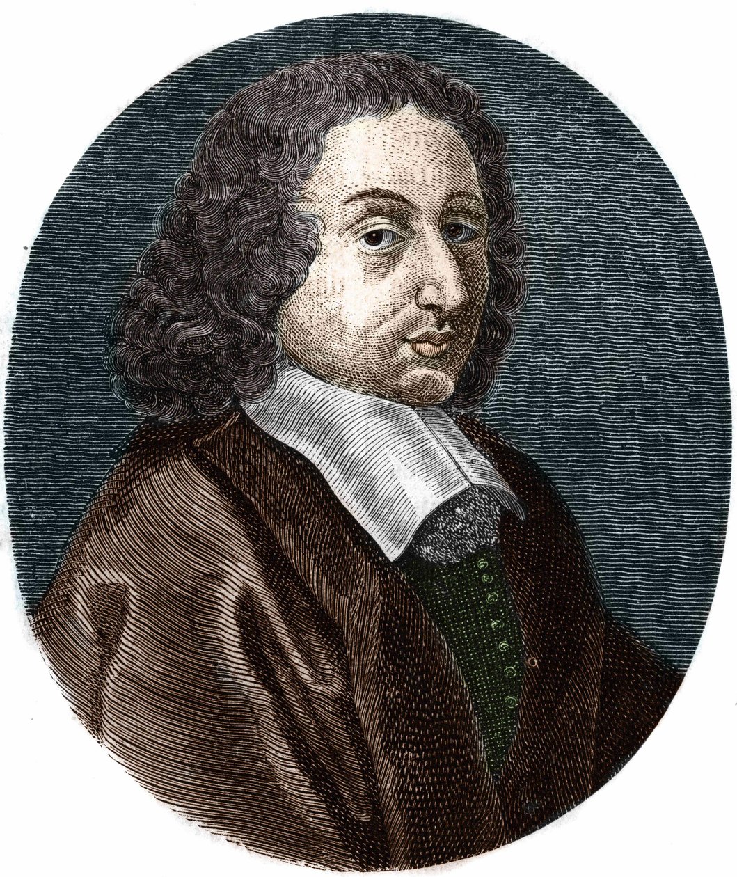 Retrato de Blaise Pascal (1623-1662), matemático, físico e escritor francês. de Unknown artist