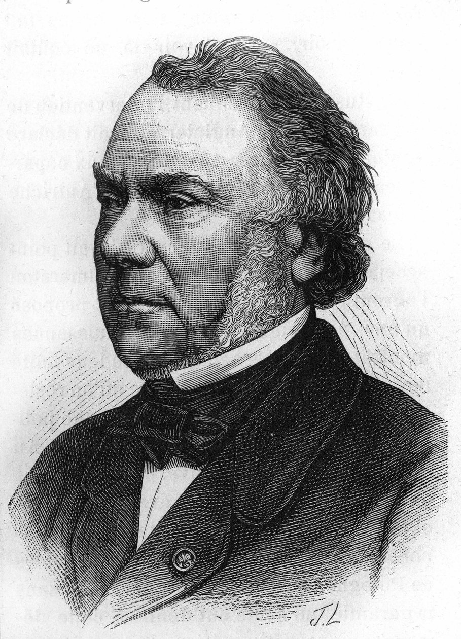 retrato de Claude - Alphonse Delangle. 1797-1869 magistrado e ministro francês. de Unknown artist