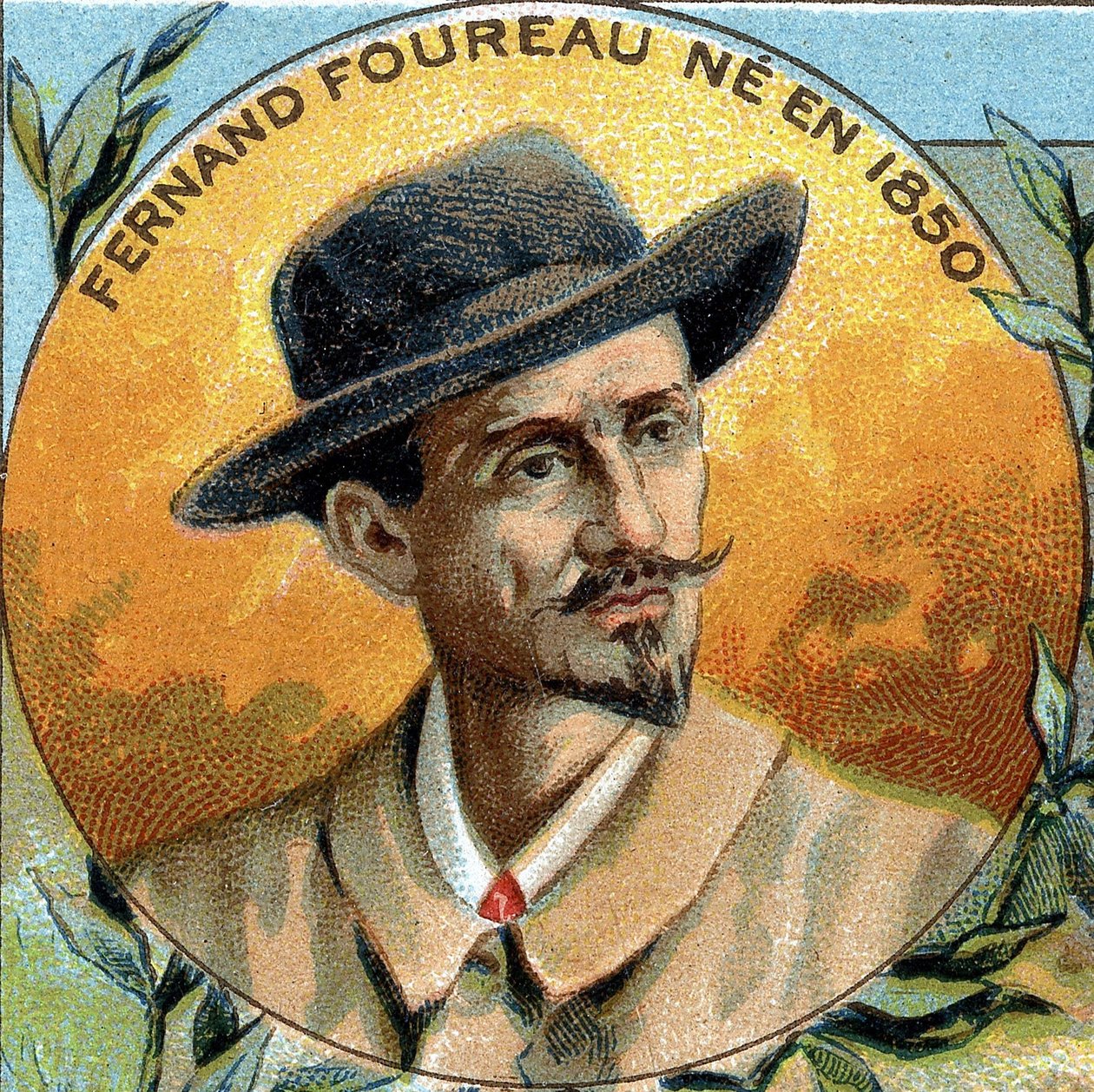 retrato de Fernand Foureau. Explorador francês (-1850 - 1914). de Unknown artist
