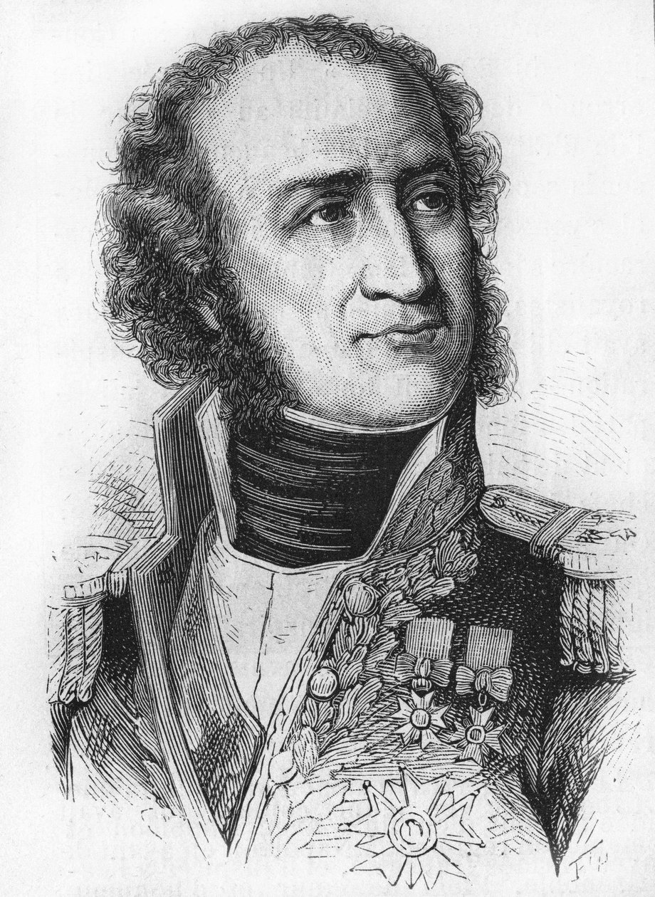 retrato de Guillaume Brune. Marechal da França (1763 a 1815). de Unknown artist