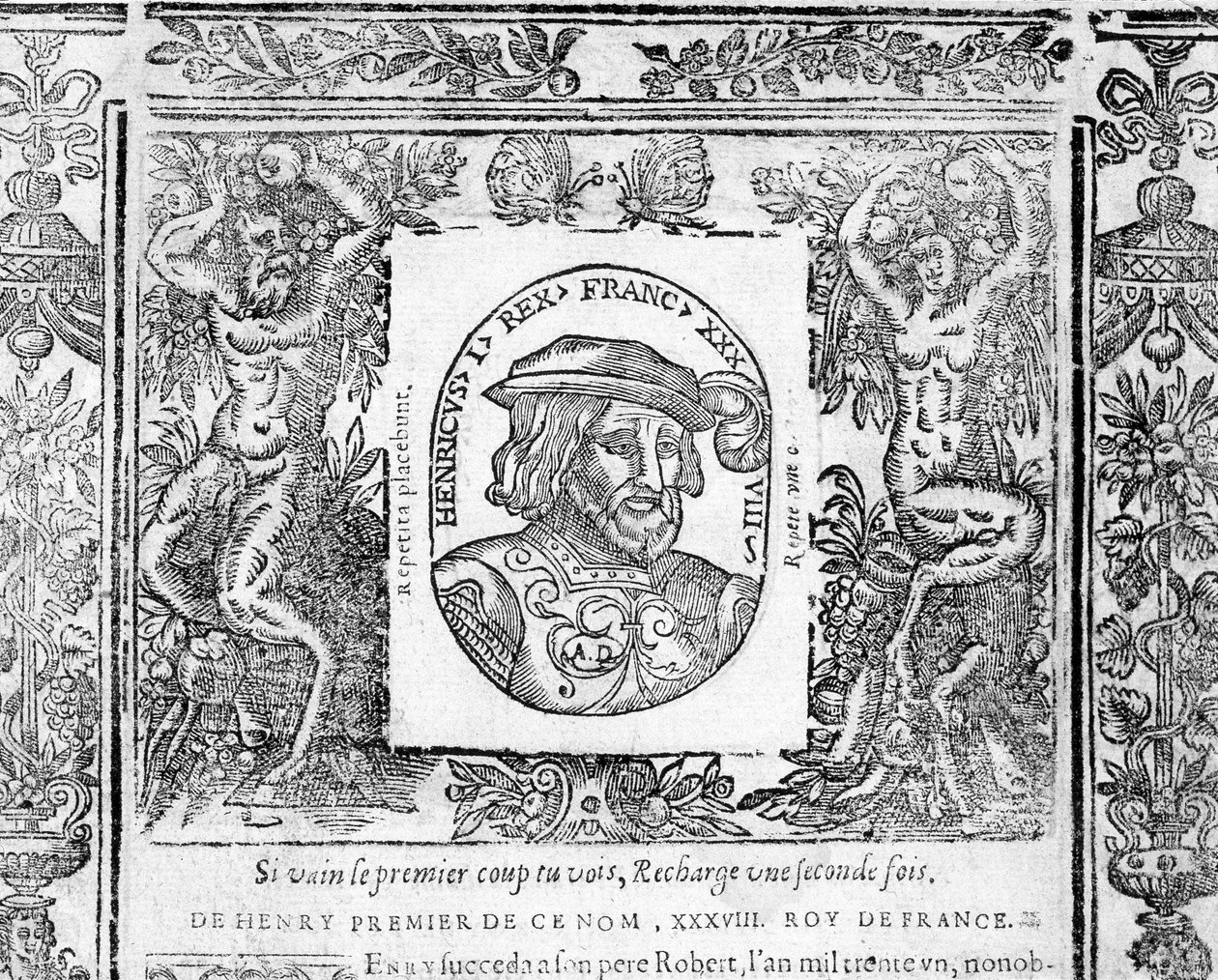 retrato de Henri I, Rei de França de 1031 a 1060. de Unknown artist