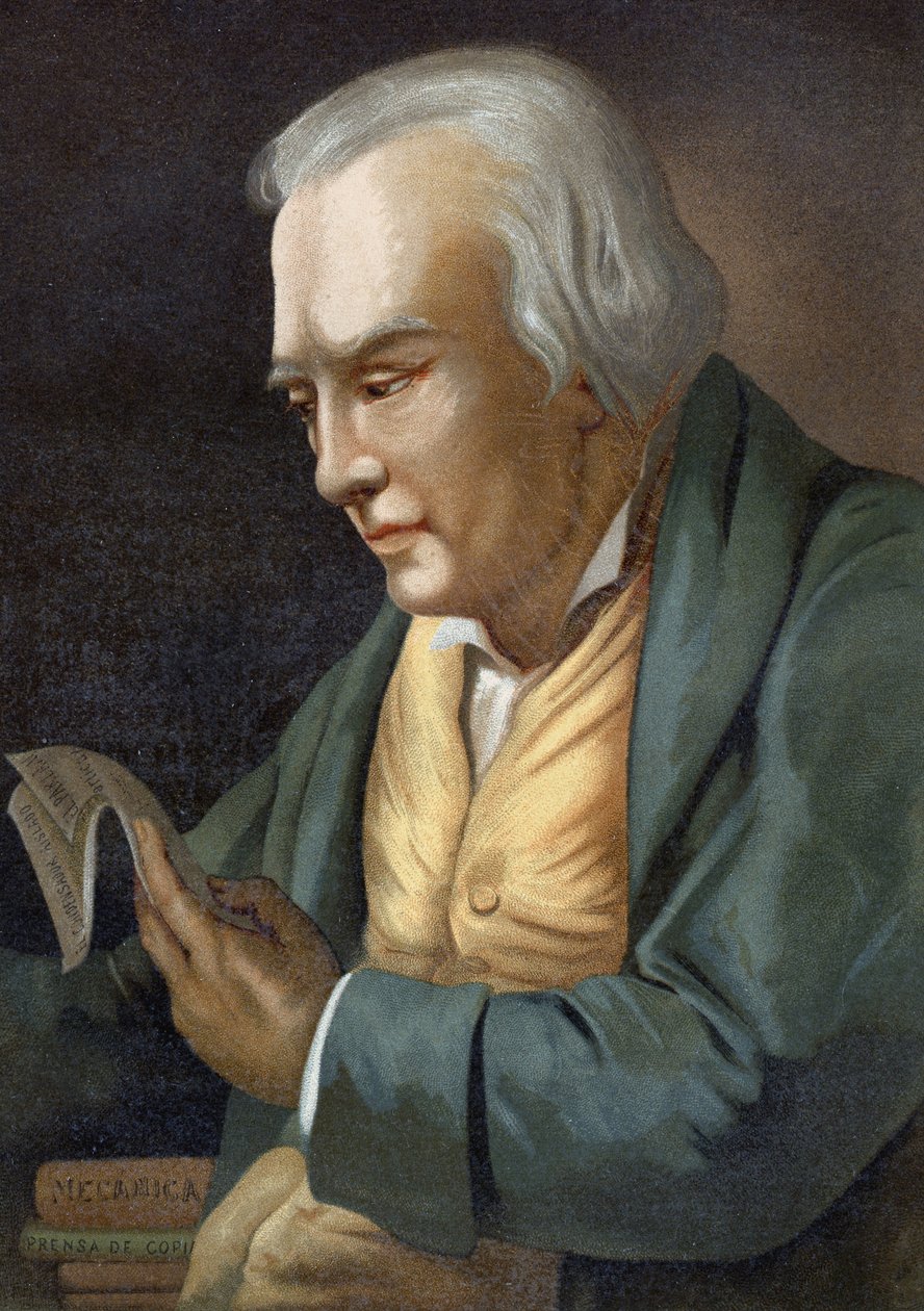 retrato de James Watt. Engenheiro britânico (Greenock de Unknown artist