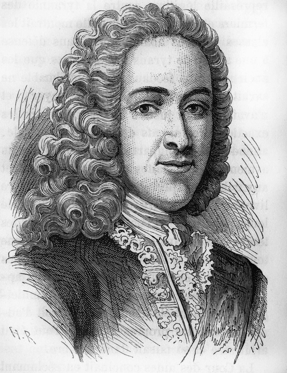 retrato de Jean Frédéric Phelypeaux, Conde de Maurepas (1701-1781), estadista francês. de Unknown artist