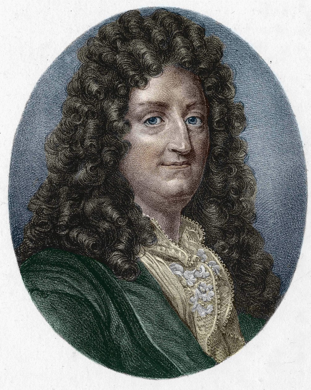 retrato de Jean Racine (1639-1699), poeta trágico francês. de Unknown artist