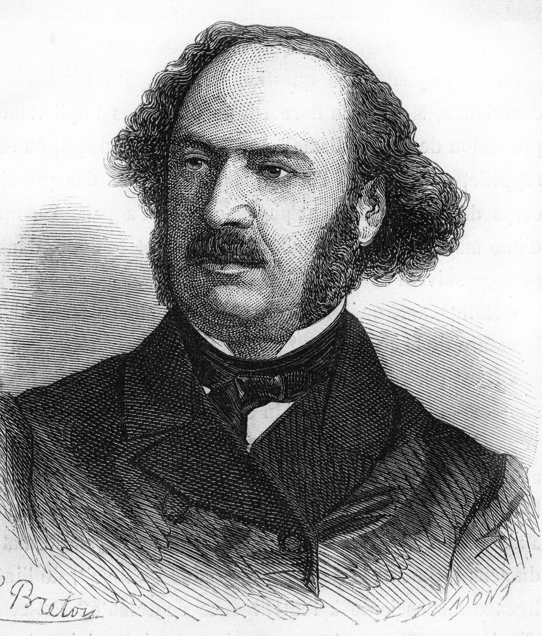 retrato de Jules François Simon Suisse, conhecido como Jules Simon. Político francês (1814 a 1896). de Unknown artist