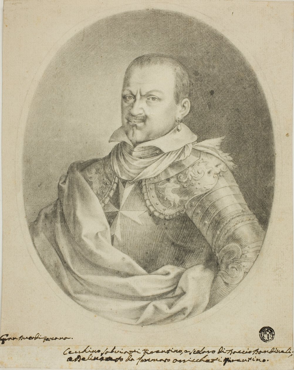 Retrato de um membro da família Medici de Unknown Italian
