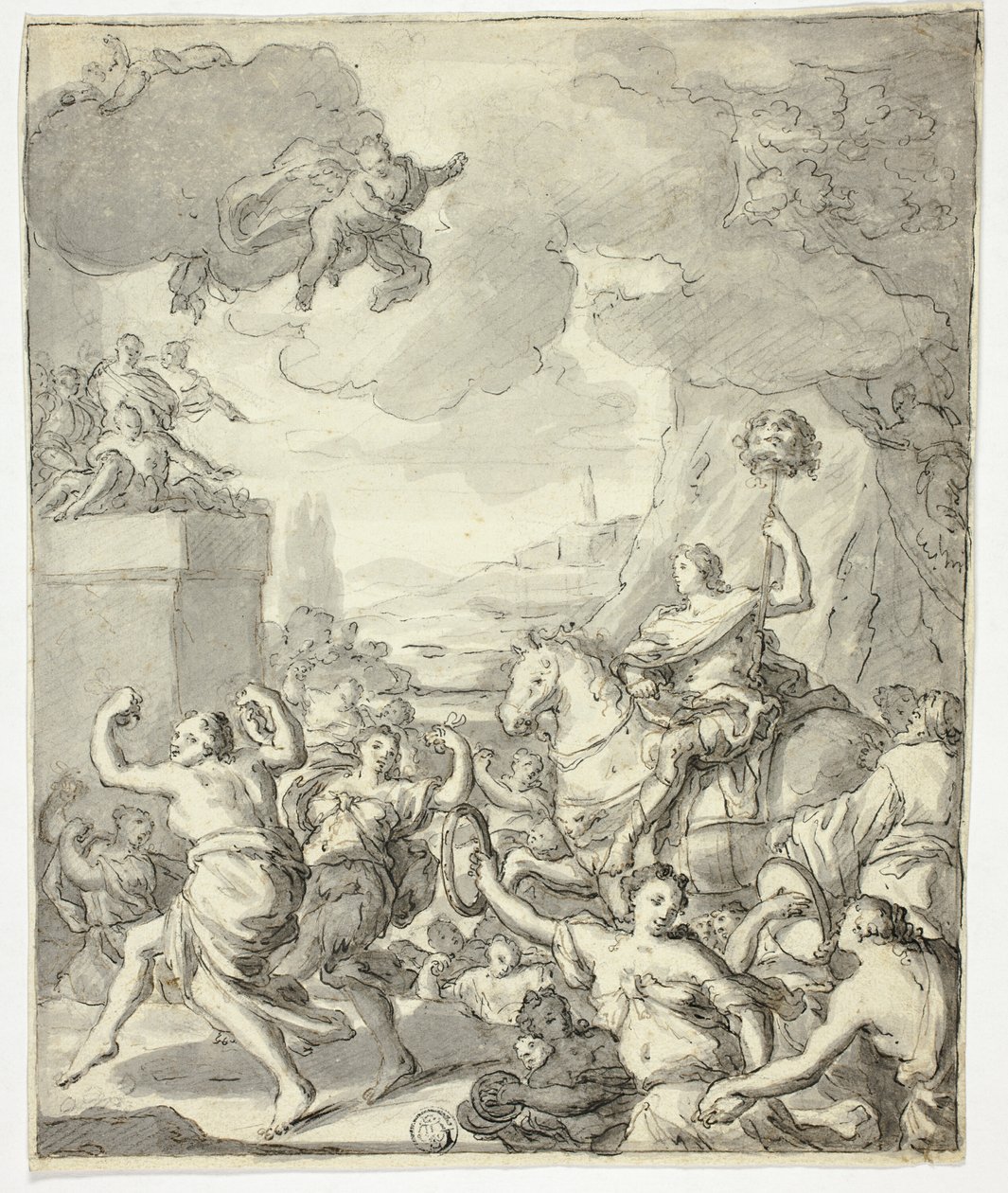 Triunfo de David de Unknown Italian