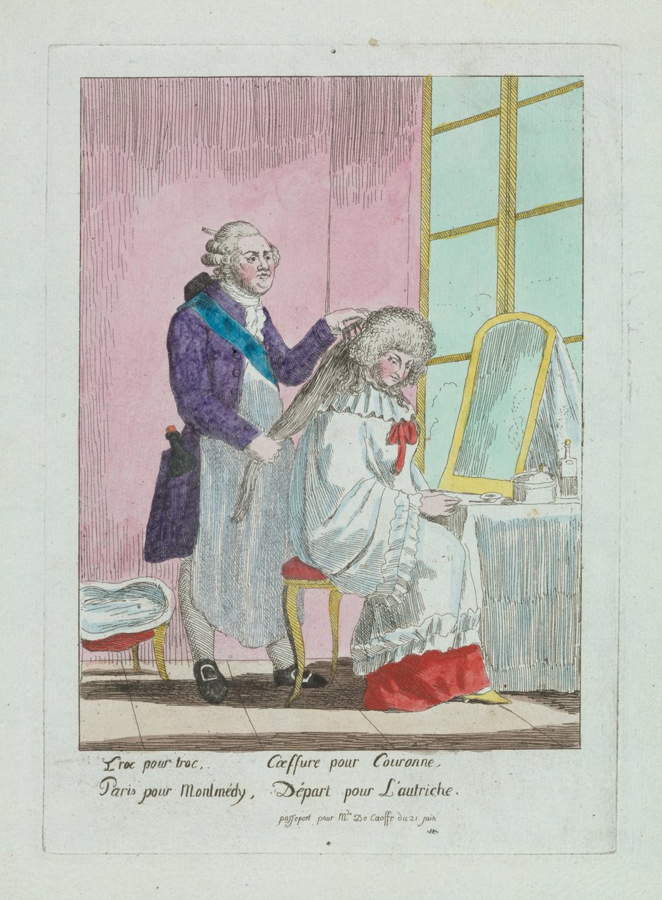 Penteado de Madame de Korff (CBL WEp 0715) de Unknown artistUnknown artist
