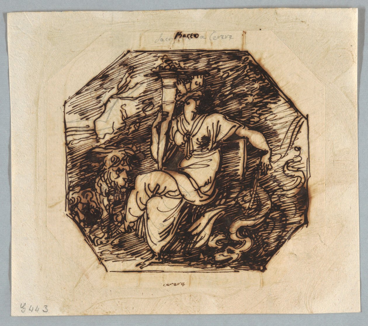 Desenho, Ceres, ca. 1810 de Unknown artistUnknown artist