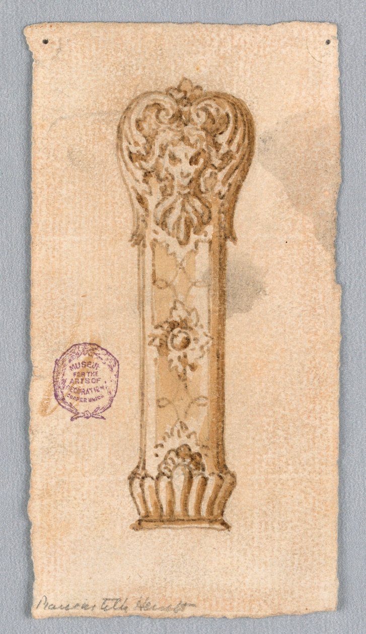 Desenho, Desenho de uma pega, século XVII-XIX de Unknown artistUnknown artist