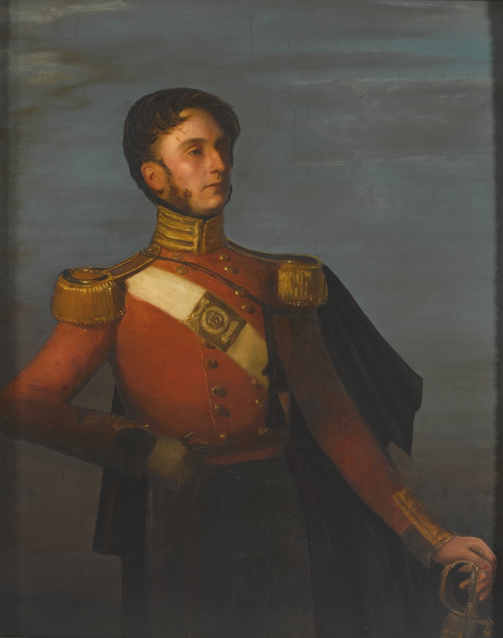 Um Capitão da 13ª Infantaria Nativa de Bengala de Unknown artist