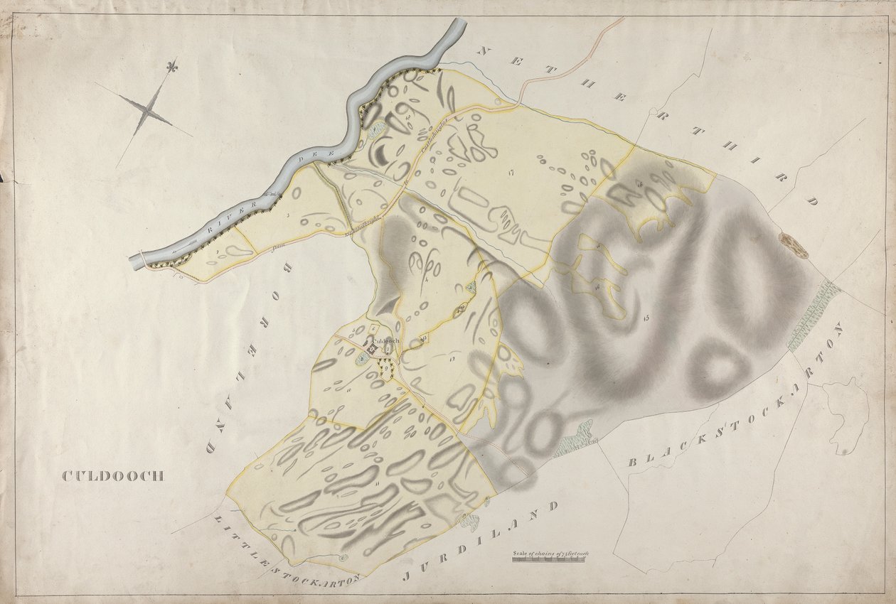Uma Colecção de Inquéritos sobre os Sítios Escoceses do Conde de Selkirk: Culdooch de Unknown artist