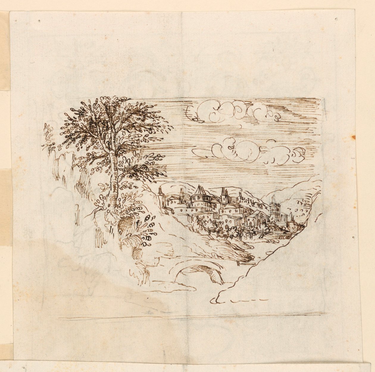 Uma paisagem de Unknown artist