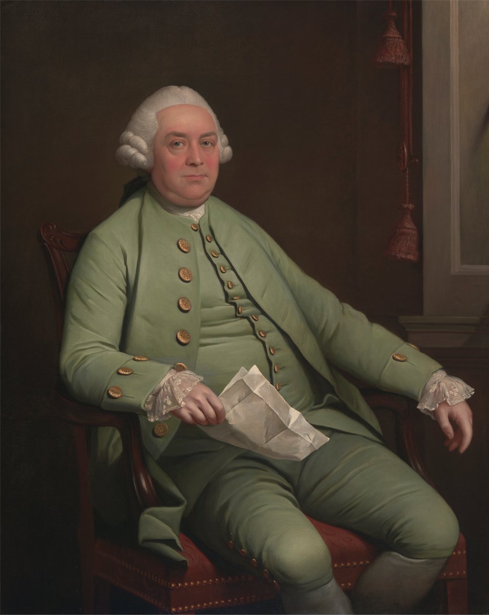 Um homem chamado William Strahan de Unknown artist