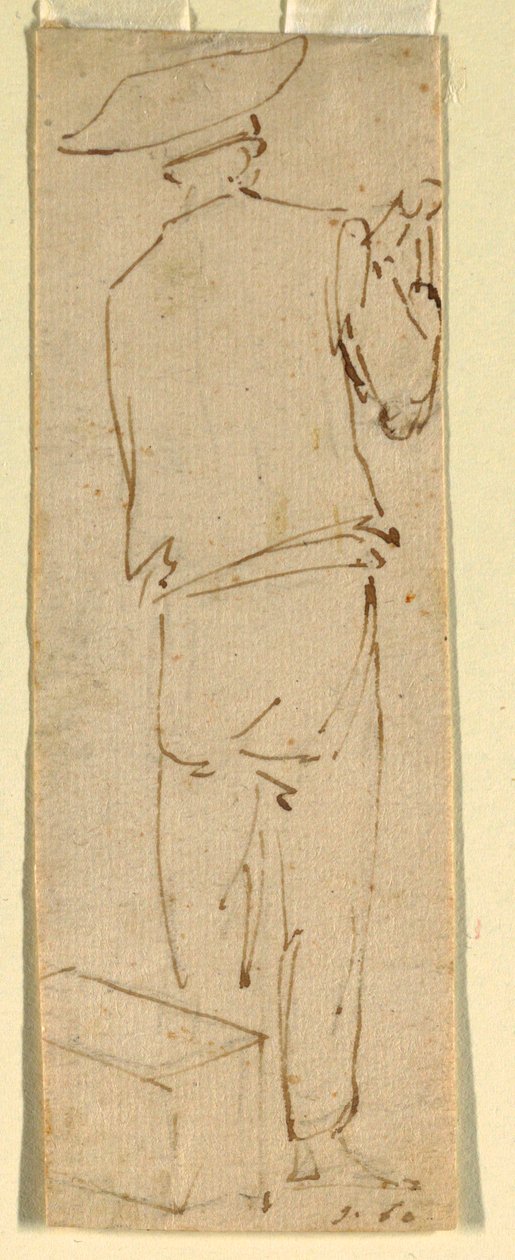 Um homem com pinças de Unknown artist