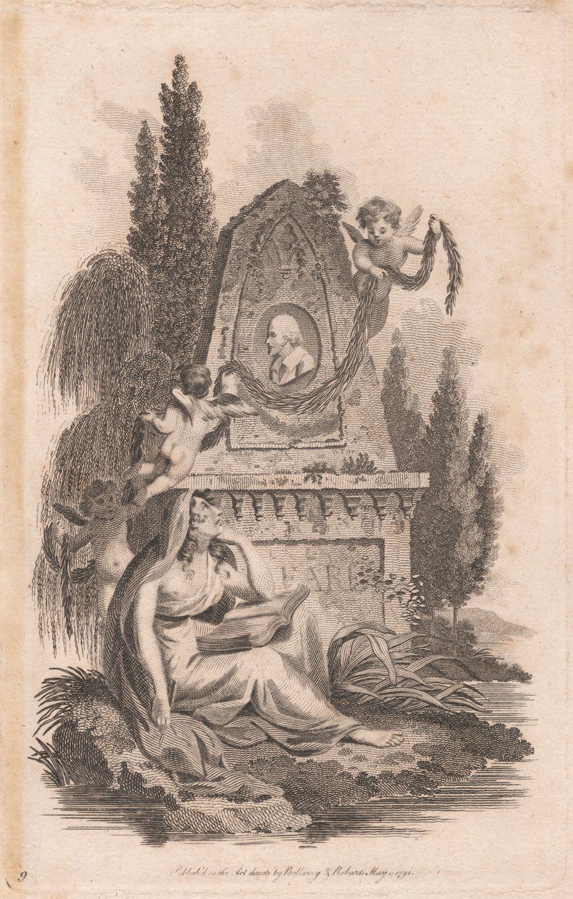Um memorial a Shakespeare de Unknown artist