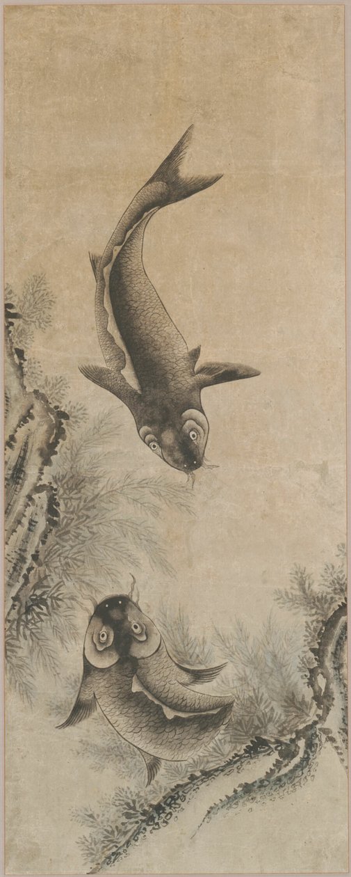Um par de carpas de Unknown artist