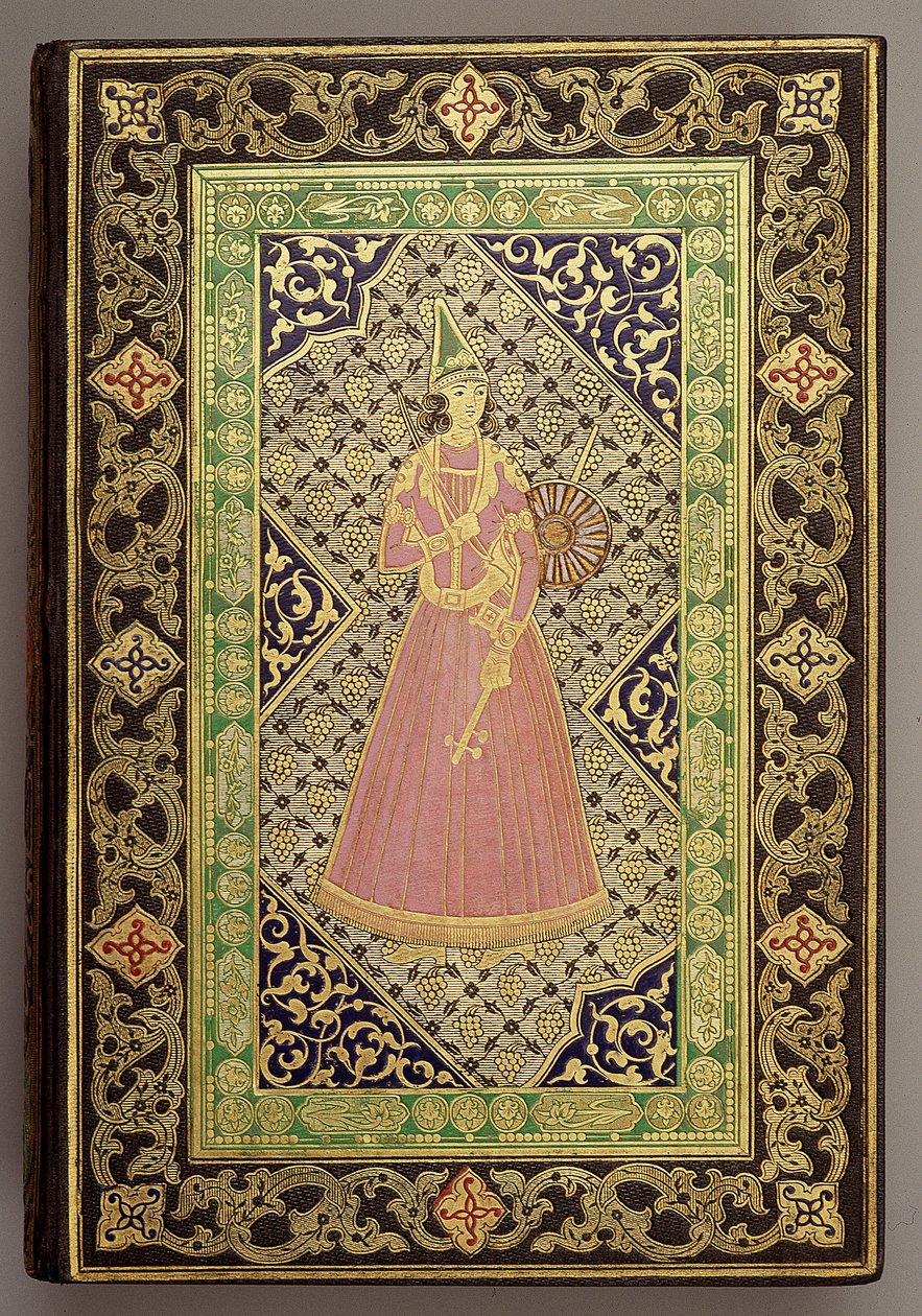 Um persa. Capa do livro "Journey to Persia", do Príncipe Alexis Soltykoff. de Unknown artist