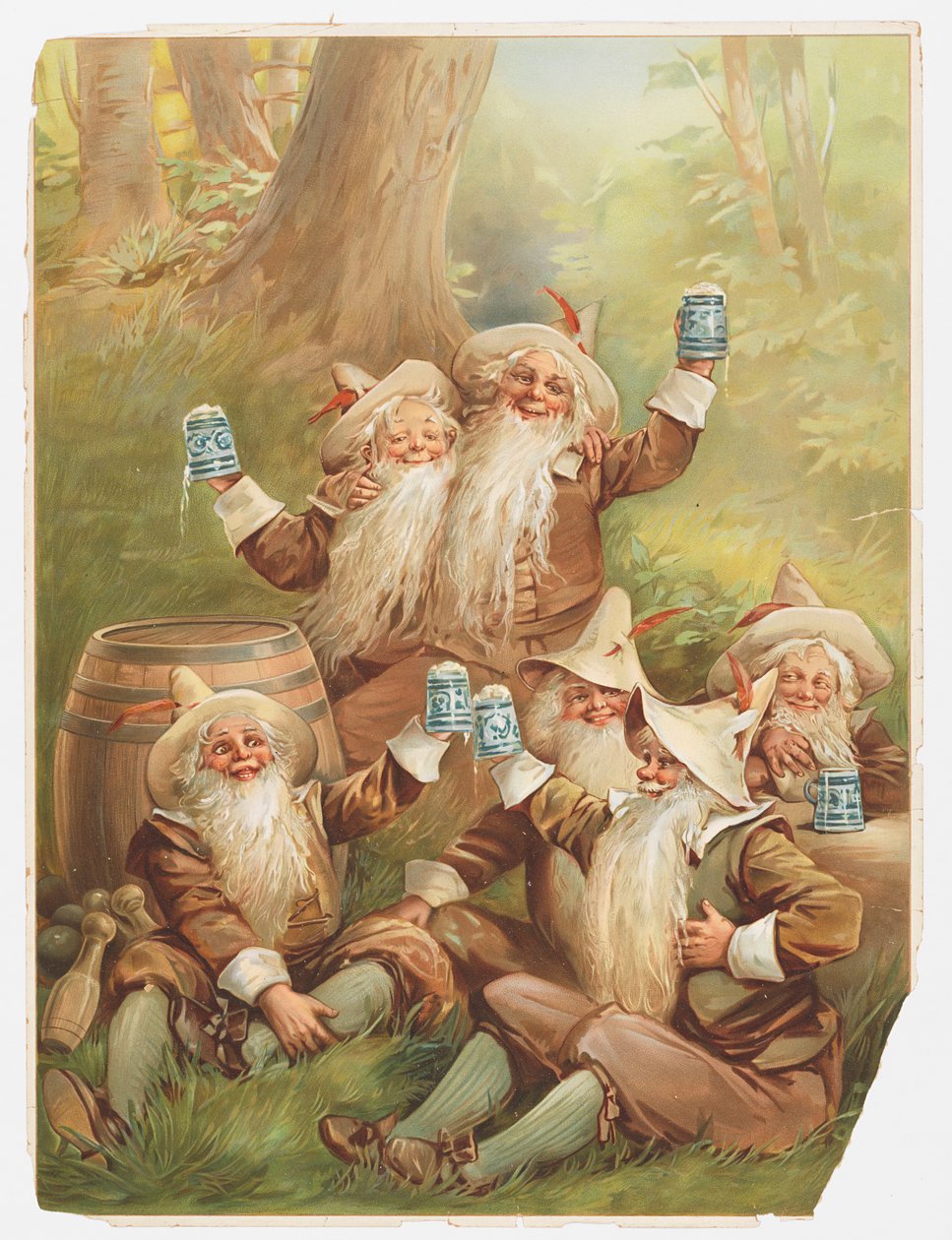 Propaganda de cerveja de Unknown artist