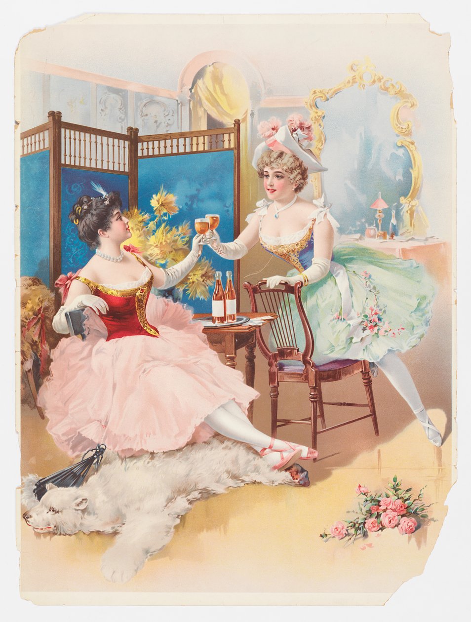 Propaganda de uma bebida de Unknown artist