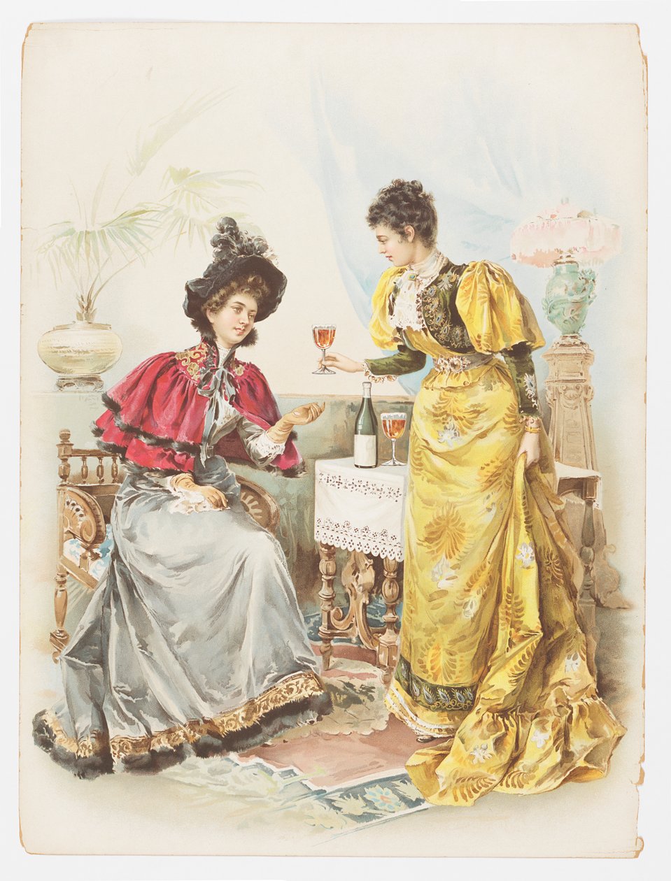 Propaganda de uma bebida de Unknown artist