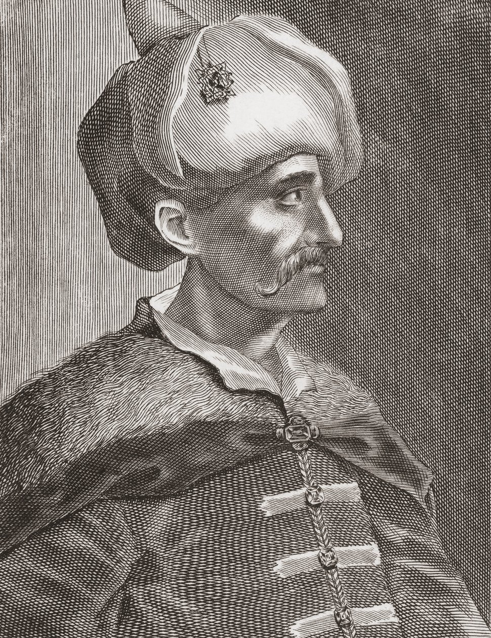 Ahmed I, Sultão do Império Otomano. de Unknown artist