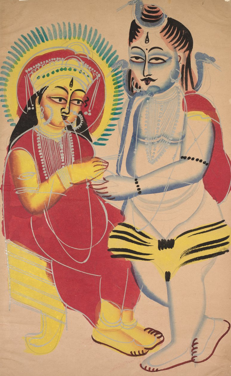 Annapurna e Shiva de Unknown artist