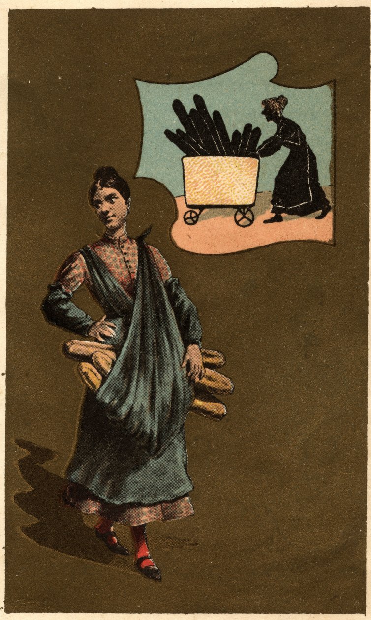 Cromolitografia anónima, finais do século XIX. de Unknown artist