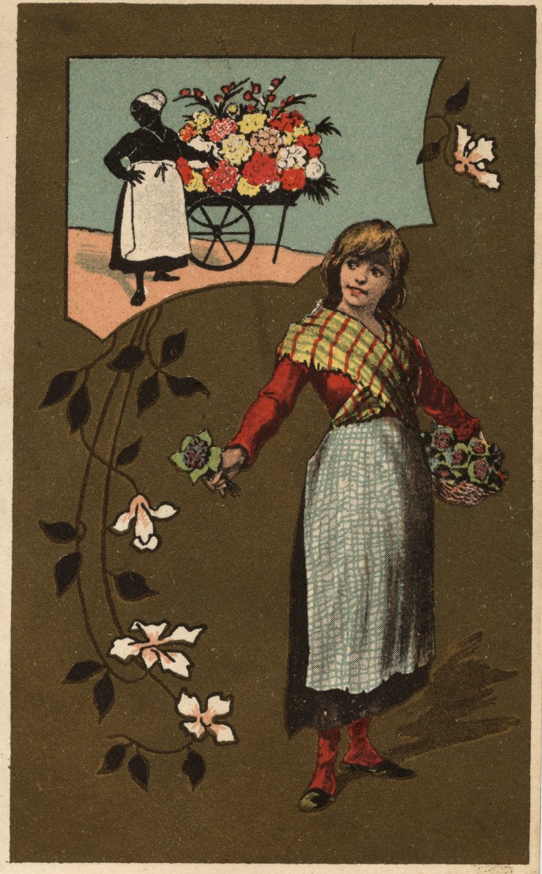 Cromolitografia anónima, finais do século XIX. de Unknown artist