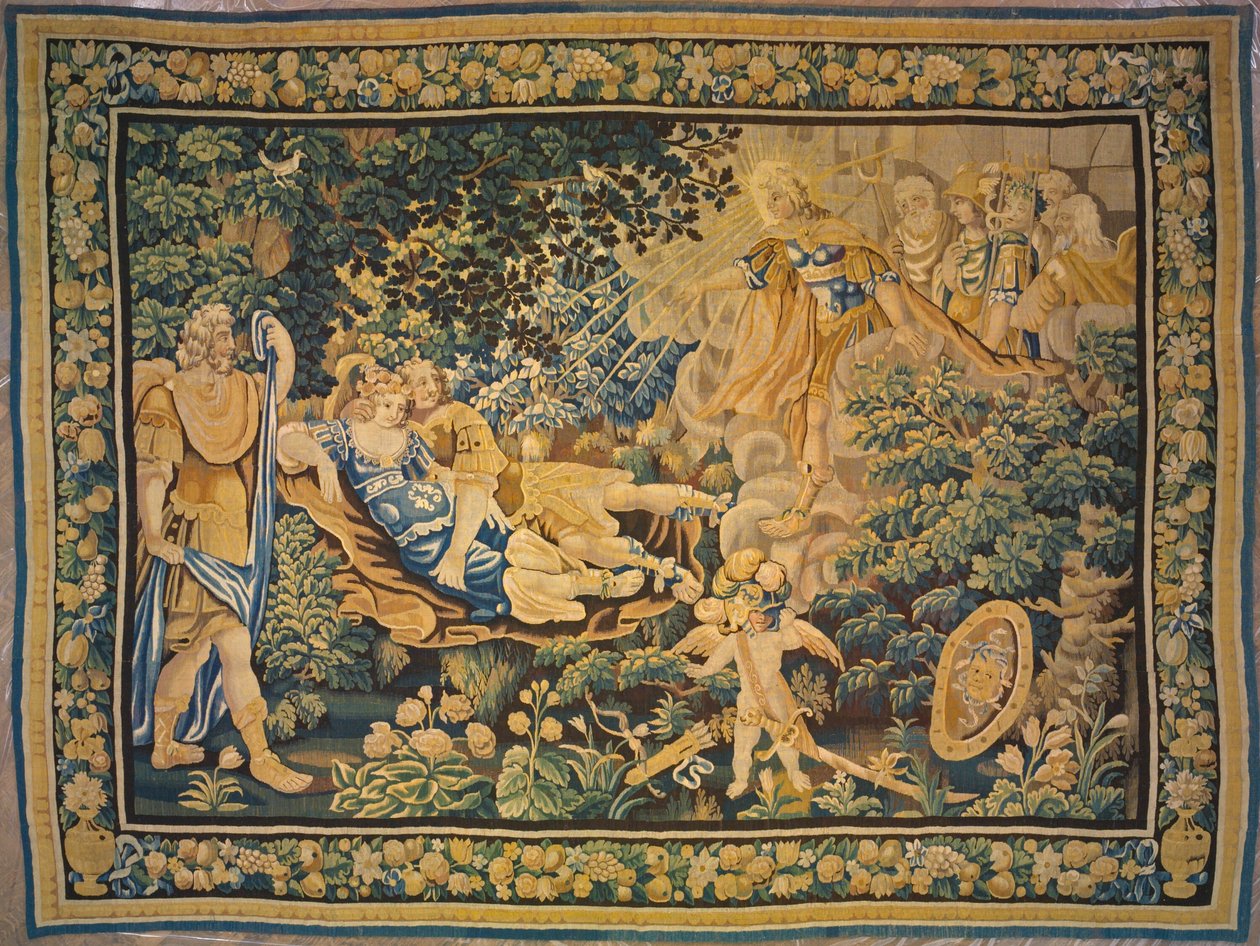 Apolo expondo Marte e Vénus ao ridículo dos Olímpicos, das Metamorfoses de Ovídio de Unknown artist