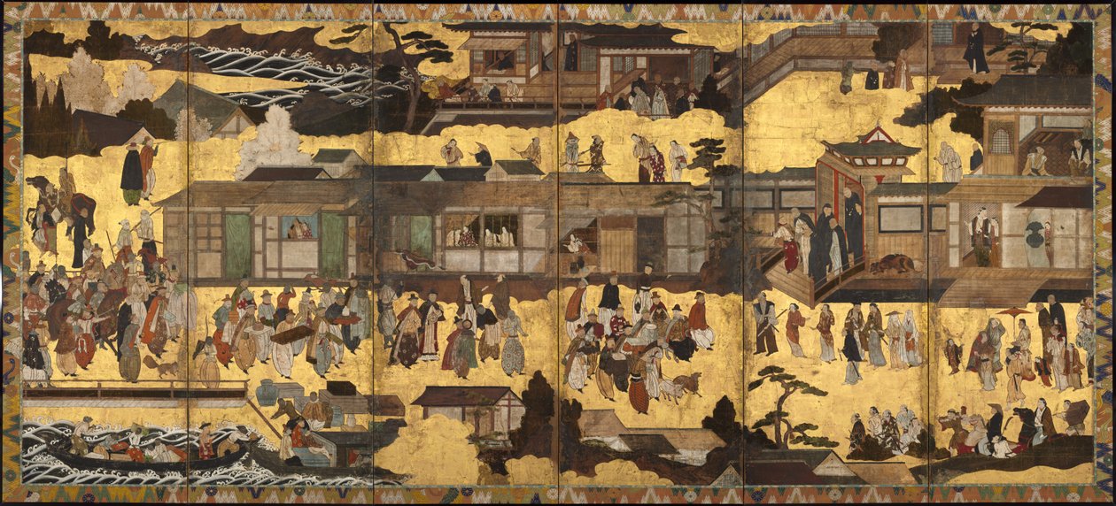 Chegada dos "Bárbaros do Sul" de Unknown artist
