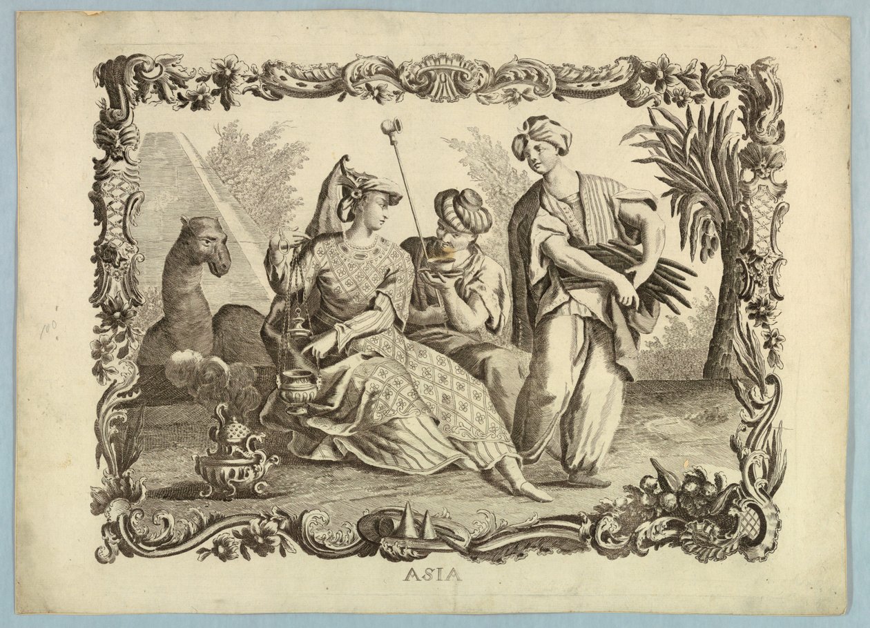 Ásia de Unknown artist