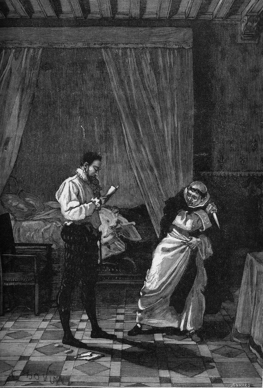 Assassinato de Henrique III (1 de agosto de Unknown artist