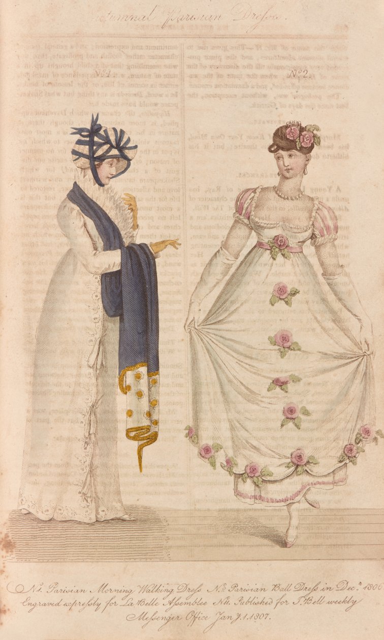 Vestido Parisiense de Outono de Unknown artist