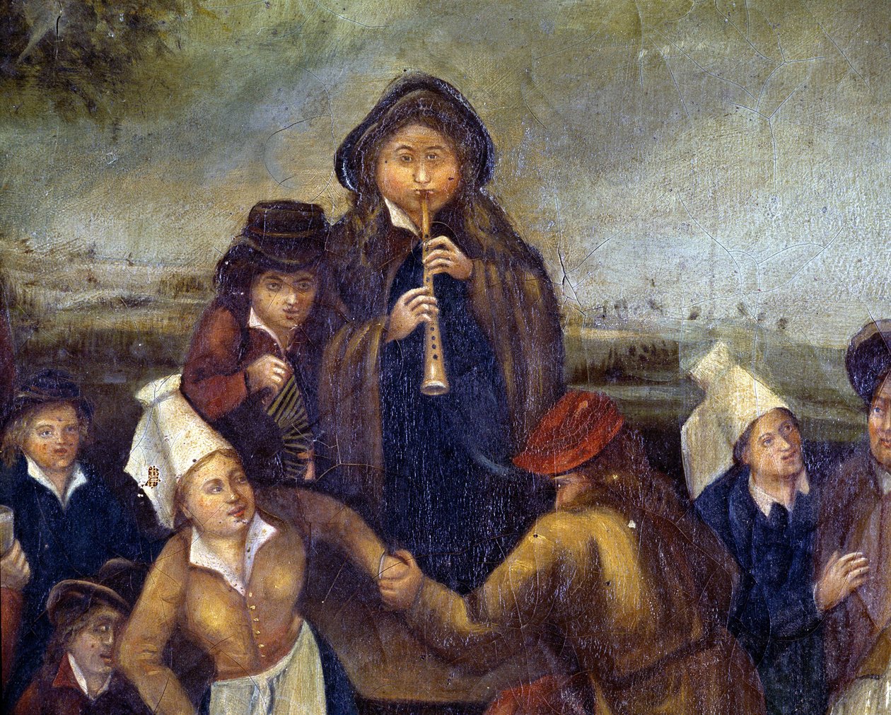 Orquestra de Bolas: flautista de Unknown artist