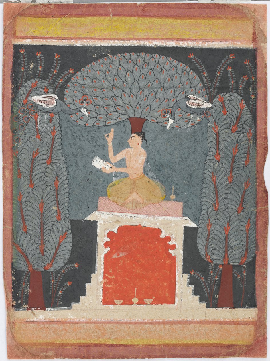 Bengal Ragini de uma série Ragamala de Unknown artist