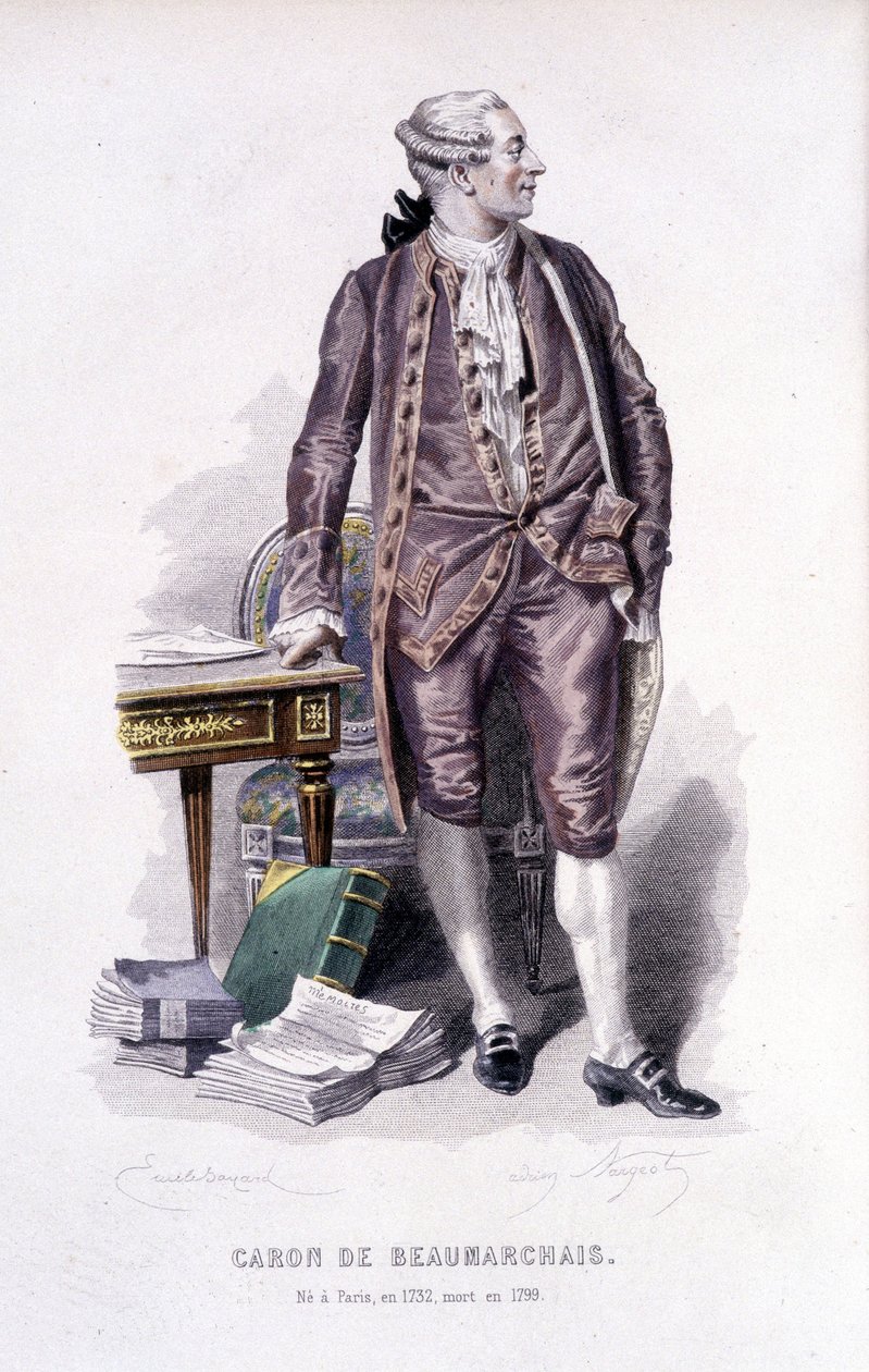 Barão de Beaumarchais (1732/1799) de Unknown artist