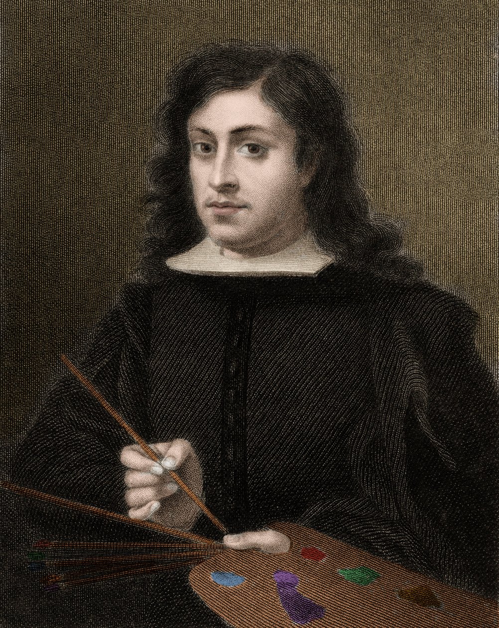 Bartolome Esteban Murillo c161818-1682 - gravura - século XIX de Unknown artist