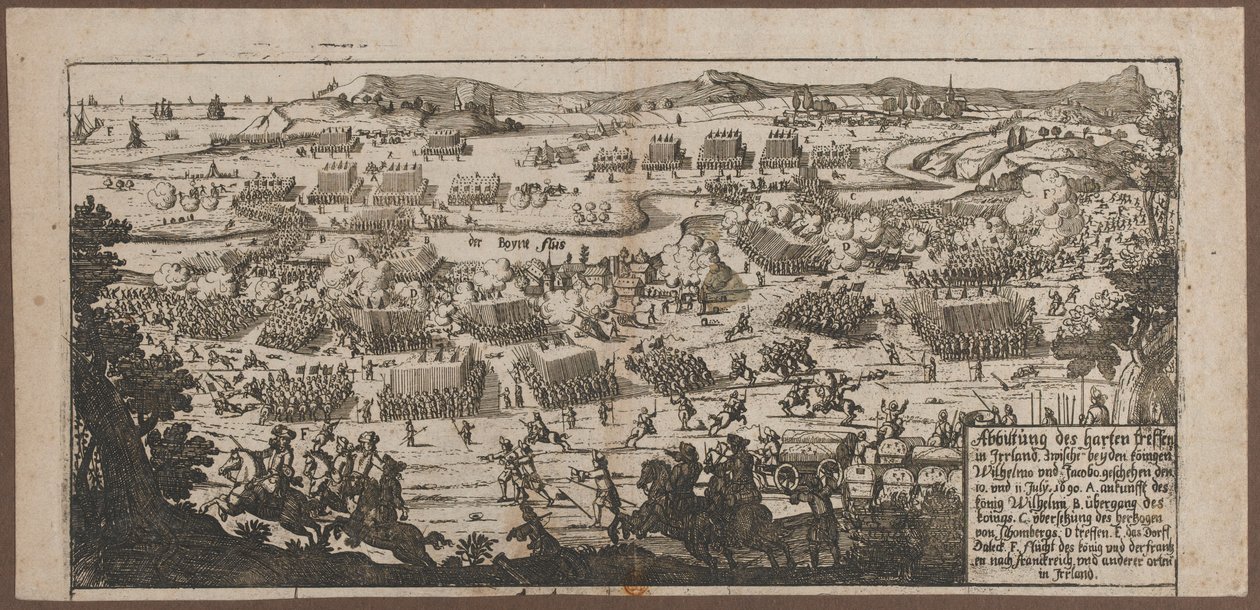 Batalha de Boyne de Unknown artist
