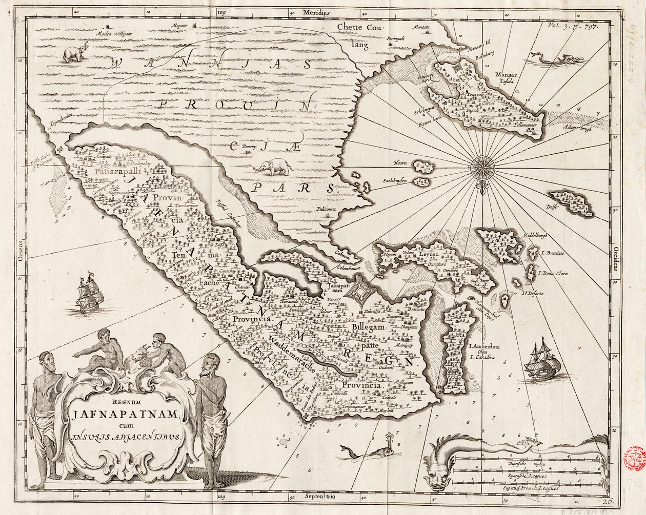 Baía de Bengala, c.1660 (gravura) de Unknown artist