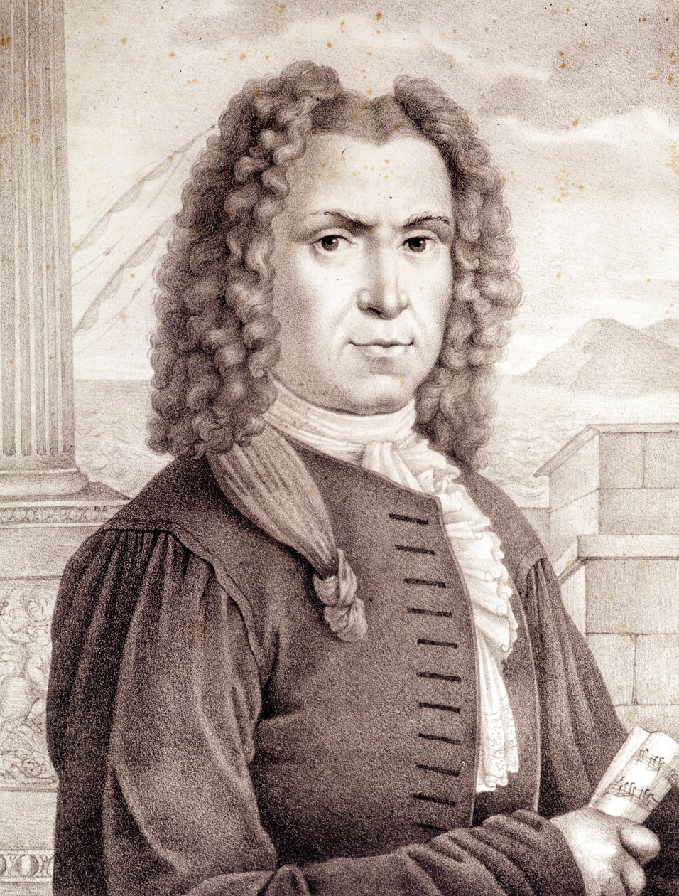 Benedetto Marcello (1686-1739) Compositor italiano. de Unknown artist