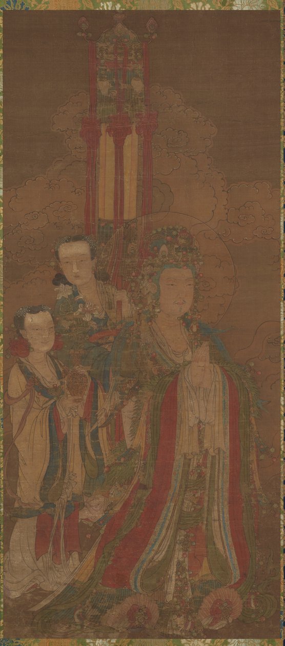 Bodhisattva e Atendentes de Unknown artist