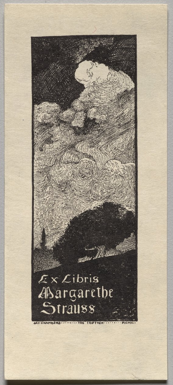 Placa de identificação: Margarethe Strauss de Unknown artist