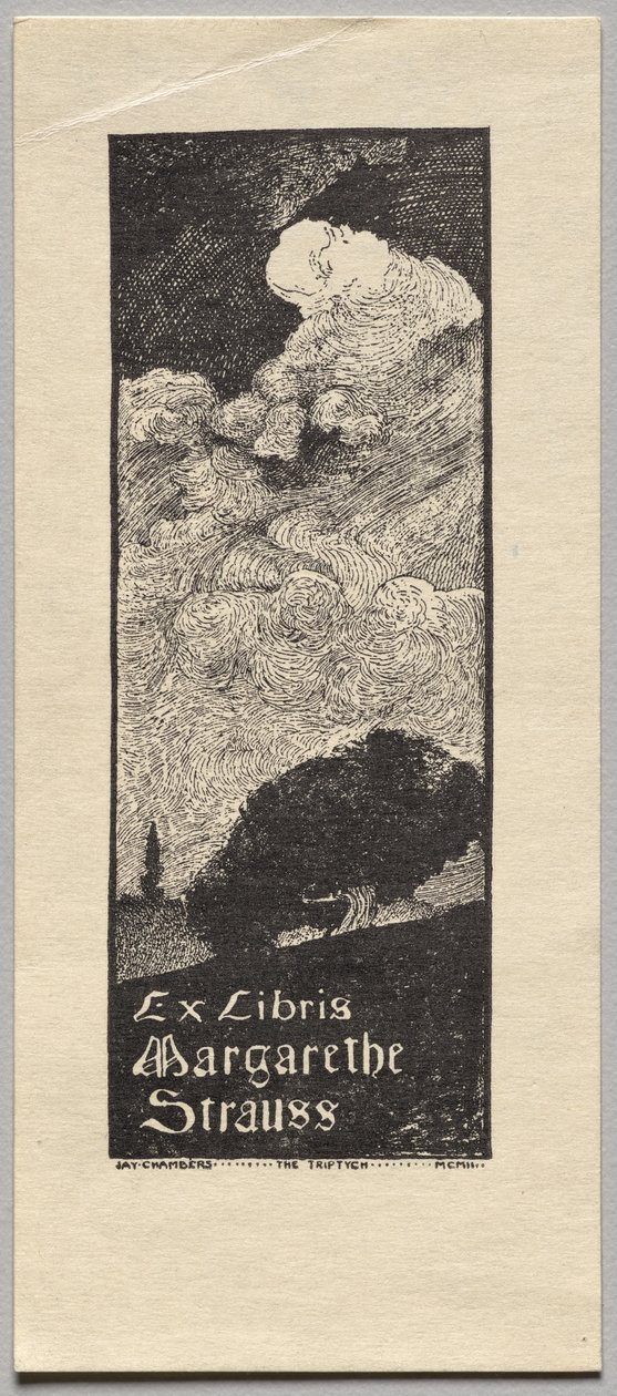 Placa de identificação: Margarethe Strauss de Unknown artist
