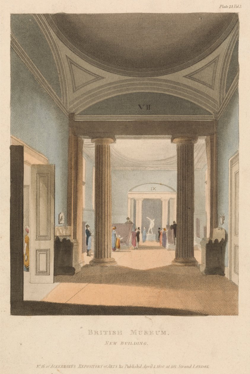 Museu Britânico, Novo Edifício de Unknown artist