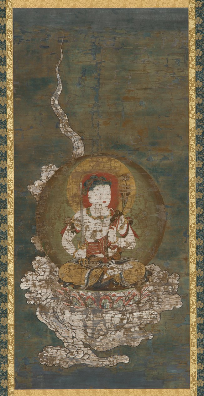 Divindade budista: Gokei Monju (<em>Manjushri</em>) de Unknown artist