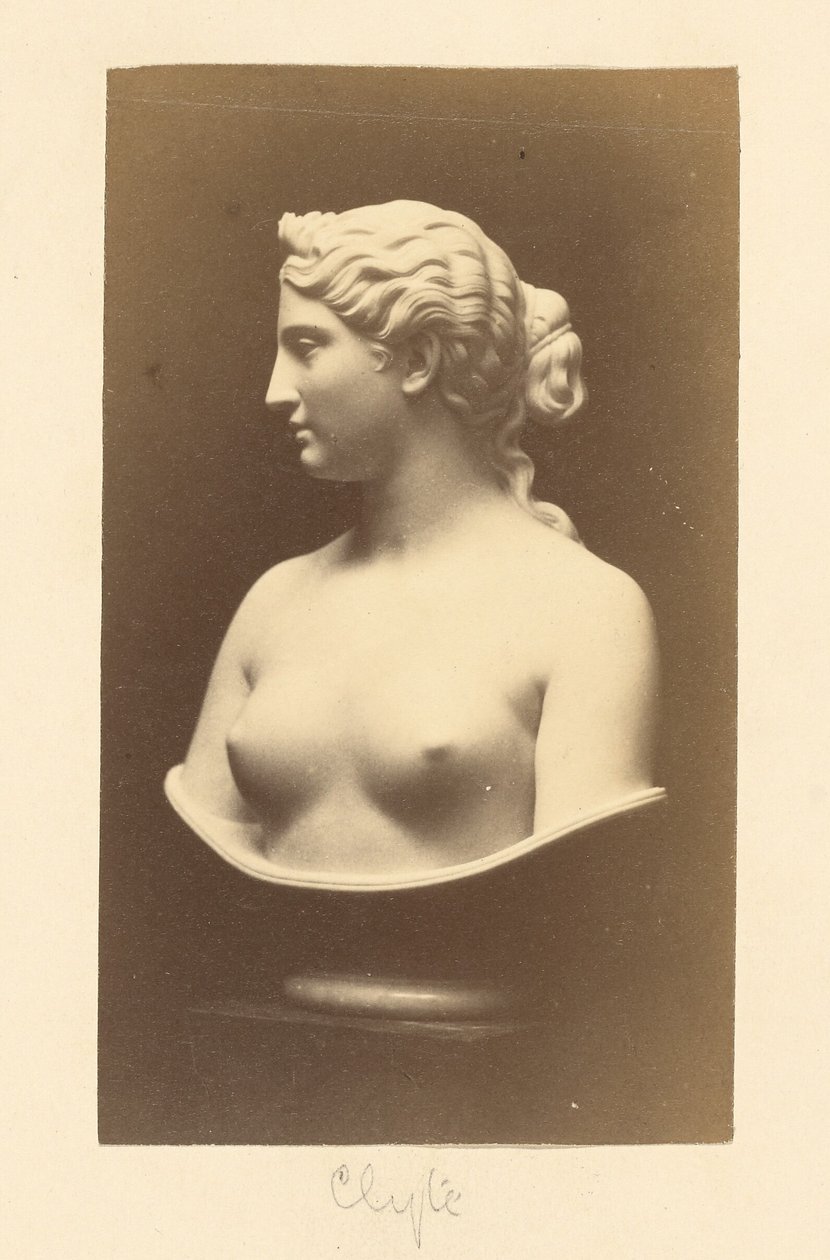 [Busto de Clytie por Hiram Powers] de Unknown artist