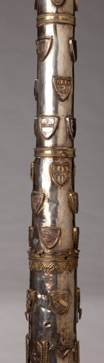 Candelabro (?), ourivesaria, detalhe de Unknown artist